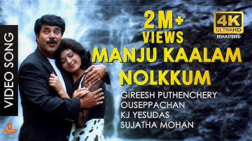 Manju Kaalam Nolkkum - Video Song | 4K Remastered | Mammootty | Pooja Batra | Priyadarshan | Megham