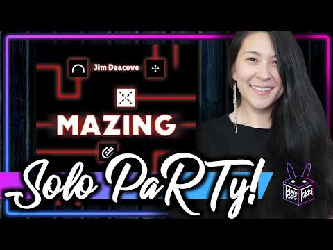 Mazing 🎯 | Solo Board Game PaRTy!!! 🎉