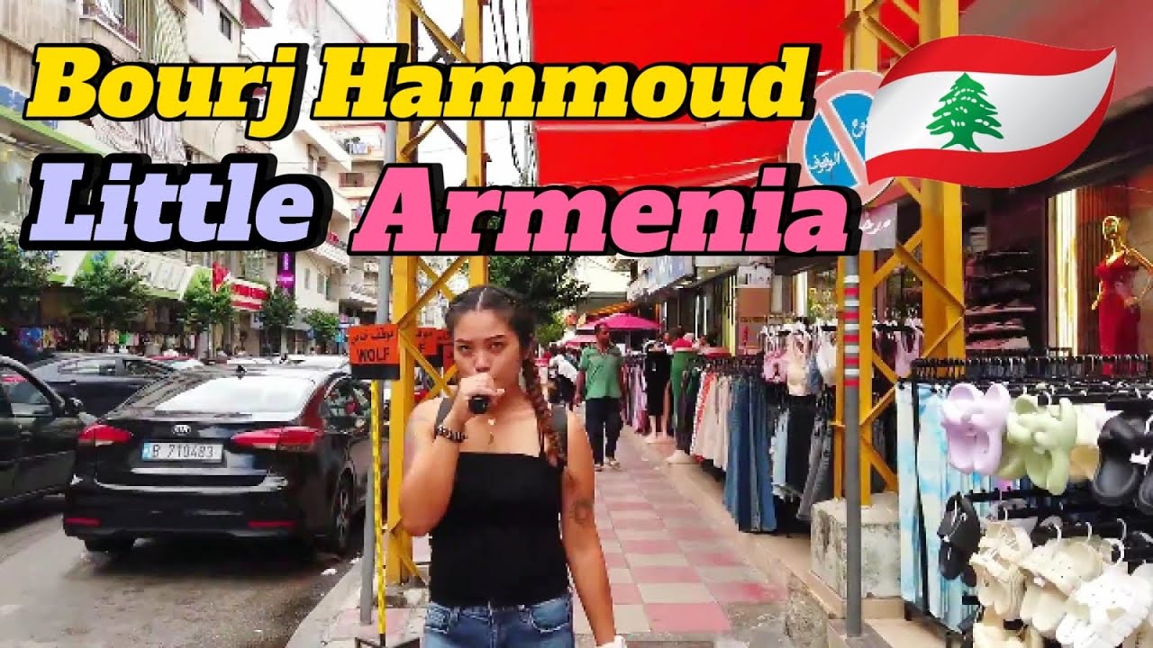Walk in Bourj Hammoud The Armenian neighborhood Beirut Lebanon 