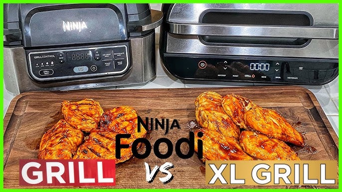 NINJA FOODI GRILL VS NINJA FOODI XL GRILL! WING BATTLE!, Ninja Foodi Grill  Recipes! 