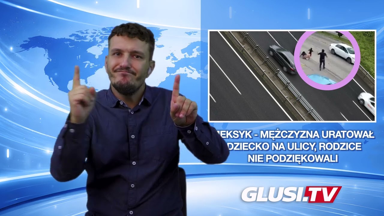 Meksyk - mężczyzna uratował dziecko na ulicy, rodzice nie podziękowali