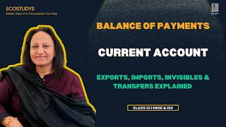Current Account | Balance of Payments | Class 12 Macroeconomics | CBSE &amp; CUET 2026 | EcoStudys
