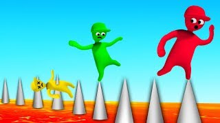 Extreme Mile Long Parkour Challenge Human Fall Flat