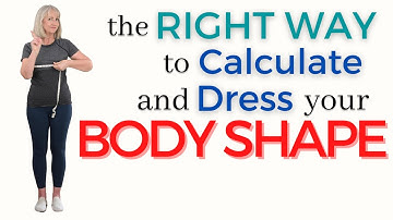 The Right Way to Determine Your Body Shape & Dress Your Body Shape || Don