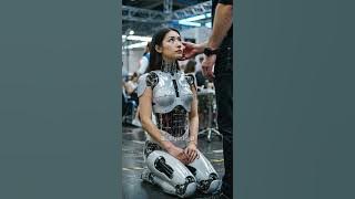 Guy Tries Out the Newest Girlfriend Robot at the Expo
