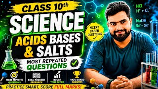 Class 10 Science Chapter 2 | Acids, Bases and Salts Important Questions | CBSE 2027 Board Exam
