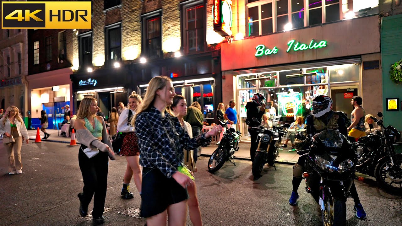 Random Night Out London Night Walk Tour | May 2022 | Central London Nightlife and Night ...