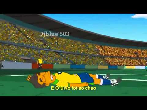 The Simpsons predicted Neymar's injury !