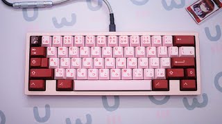 accidentally scuffing one of my favorite keyboards
