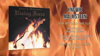 YNGWIE MALMSTEEN - Far Beyond the Sun - 100% Tempo (170 BPM) Backing Track