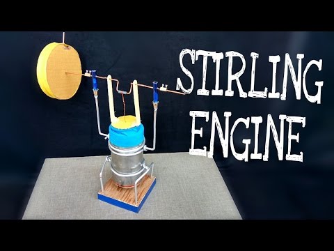 How to make STIRLING Engine | Amazing Science Project | Homemade | DIY