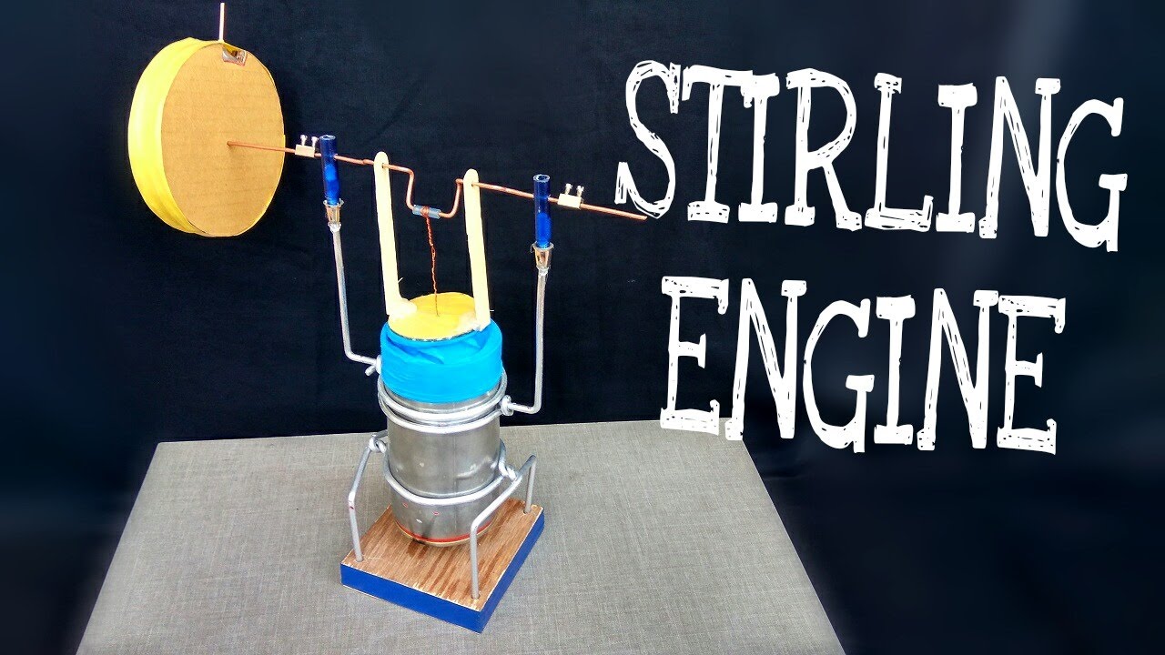 Stirling Motoru Nasıl Yapılır?