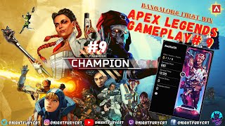 Apex Legends Gameplay # 9 (BANGALORE FIRST WIN) (no commentary) (PS4-HD) 4K 60fps