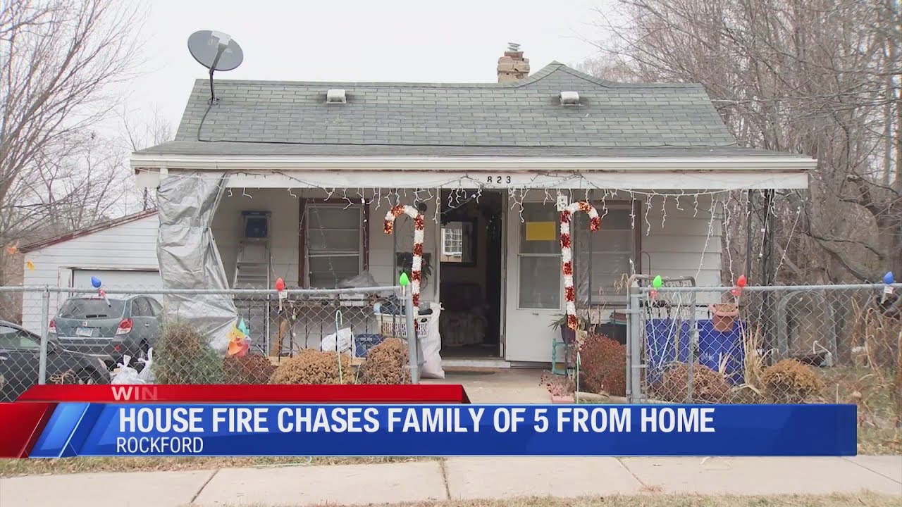 No injuries reported in Thursday Rockford house fire - YouTube