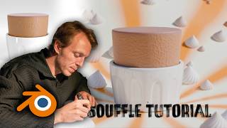 Soufflé 3D Modeling - Blender Tutorial