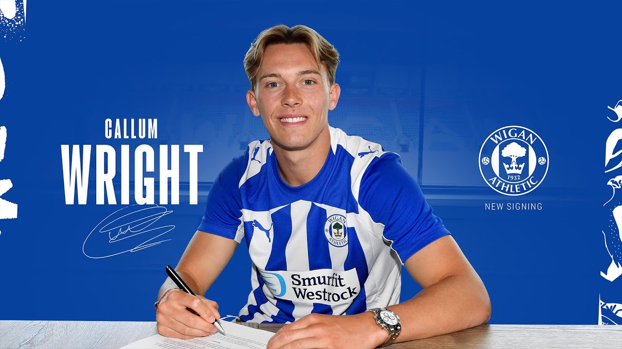 Welcome To Wigan Athletic, Callum Wright!