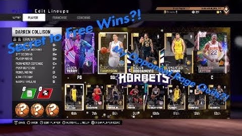 How To Win Every Game Of MyTeam Unlimited!!