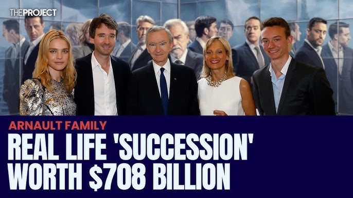 Billionaire Tycoon Bernard Arnault's 5 Children Are All Nepo Babies