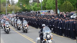 Det Tsakos NYPD Highway #3 Funeral