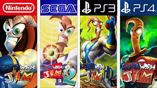 Evolution Of Earthworm Jim Games