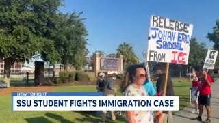 ICE confirms arrest of SSU student, rally held near campus