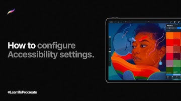 How to configure Accessibility settings in Procreate