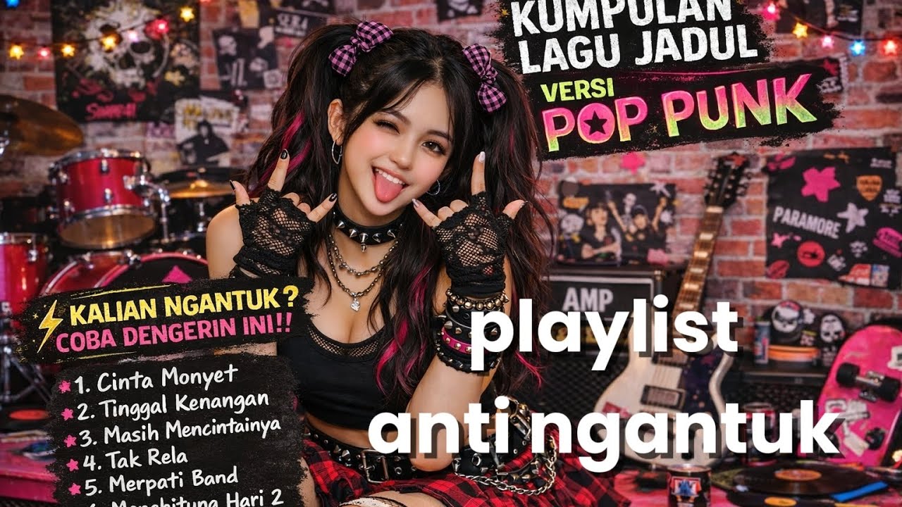KALIAN NGANTUK? DENGERIN KUMPULAN LAGU JADUL VERSI POP PUNK INI! 🤘