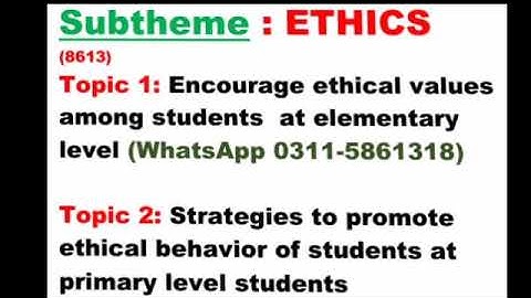 Research project 8613 solved topics Bed 1.5/2.5 year Aiou Autumn 2021