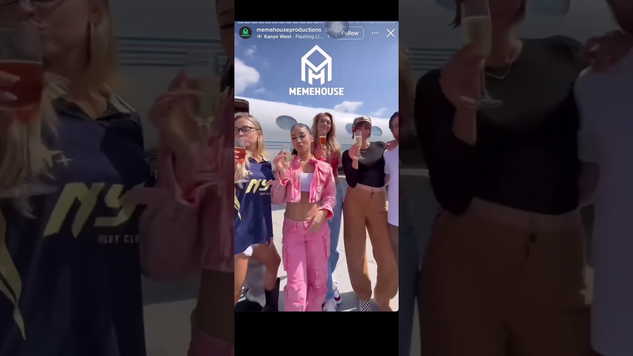 Faze Silky goes on a private jet with memehouse. 🙏🏽 