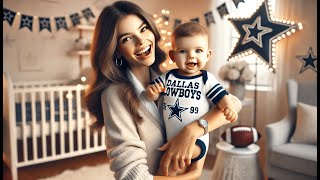 🏈 Baby Fanatic NFL Blanket | Best Dallas Cowboys Onesie for Baby Girl 👶