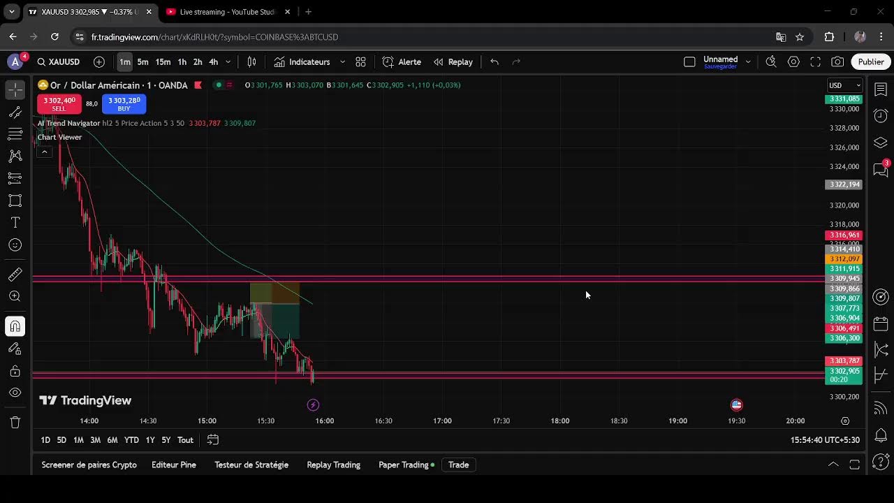 Deepak Live BTC Trade / gold - YouTube