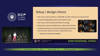 Building a sustainable Open Source Cloud with Open Compute Project platforms
