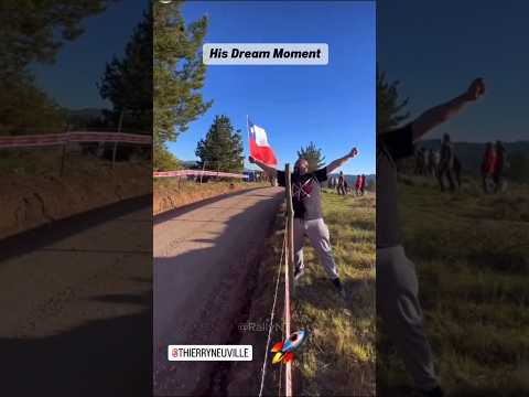 When a Rally Fan Meets Thierry Neuville at Full Speed! #rally