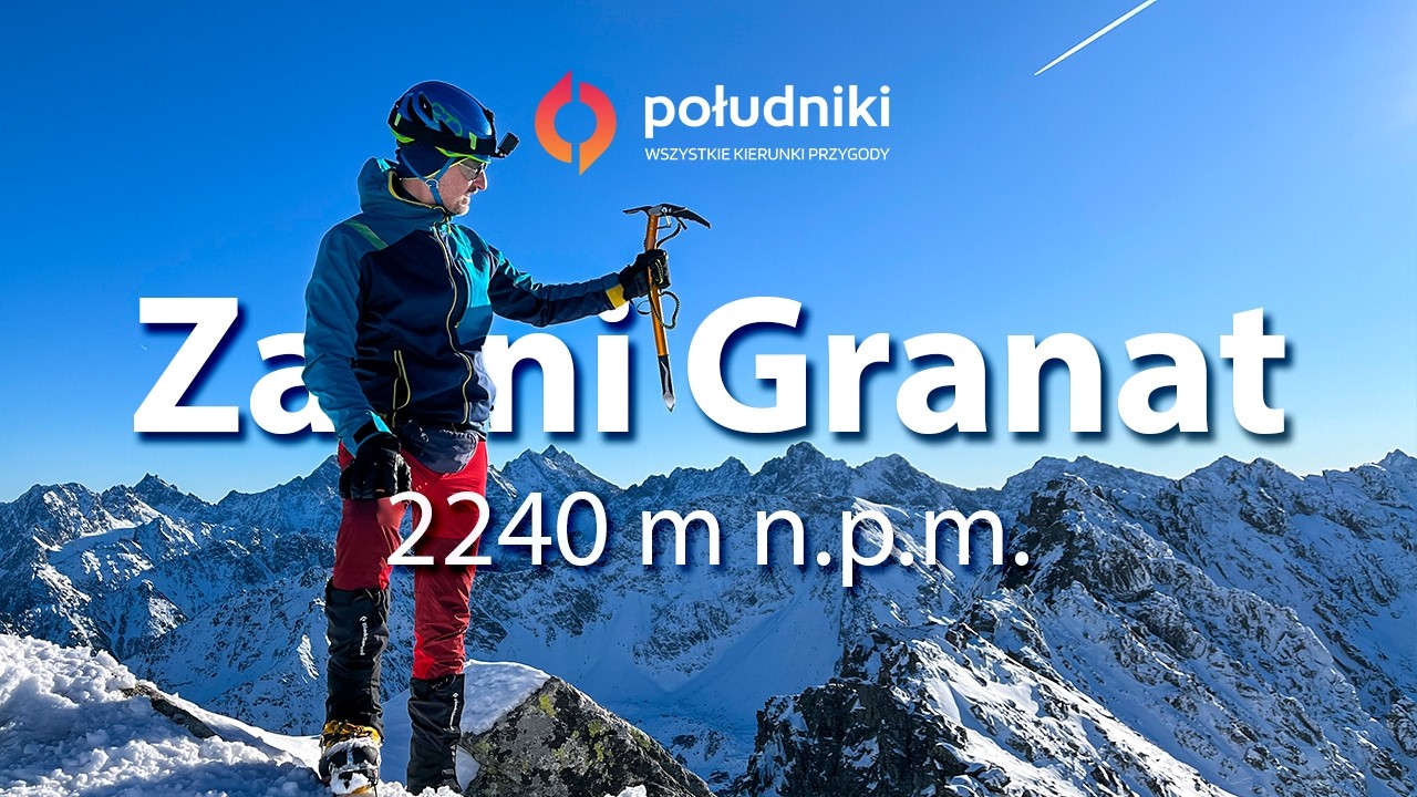 Zadni Granat zimą – samotna wyprawa | Orla Perć, Tatry [4K]
