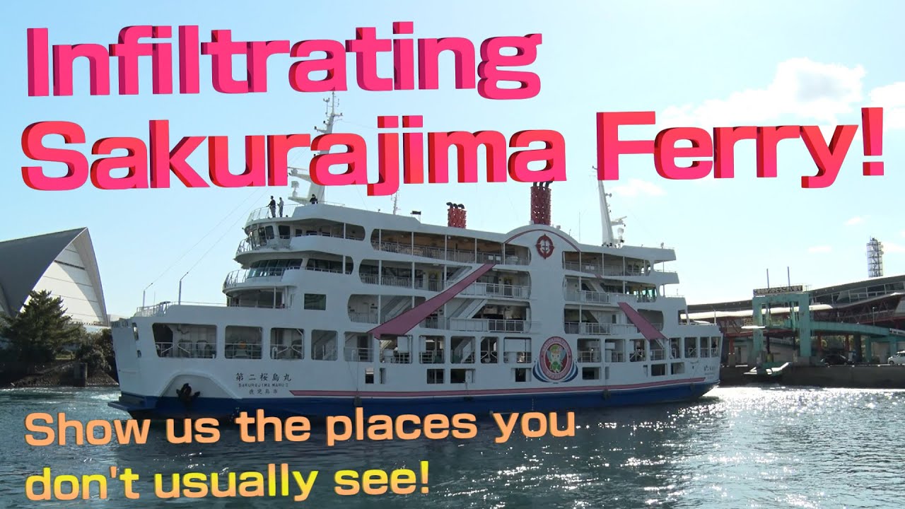 A look into Sakurajima Ferry