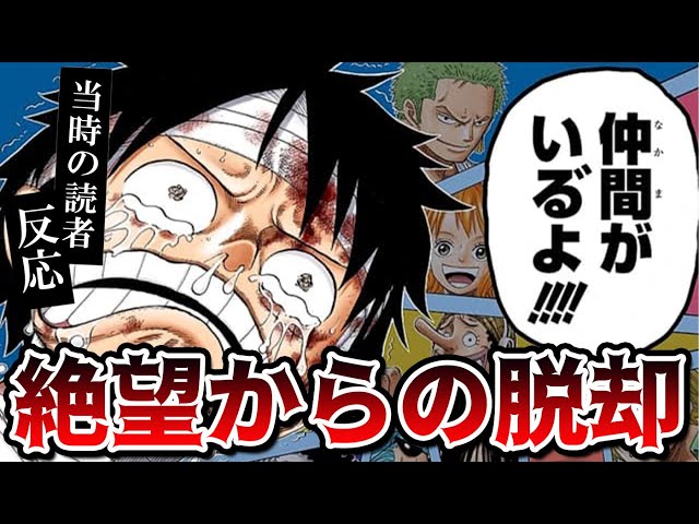 仲間がいるよに対する読者の反応集！【ワンピース590話】 - YouTube