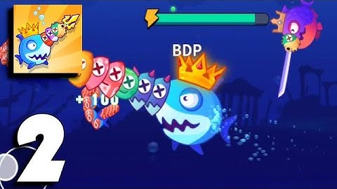 Fish.IO - Hungry Fish - Gameplay Part 2 (Android, iOS)