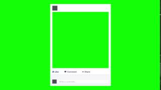 Facebook Like Animation - Green Screen Overlay