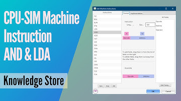 12 Memory Reference Machine instructions || AND and LDA || CPU-SIM || Comp. Architecture Practicals
