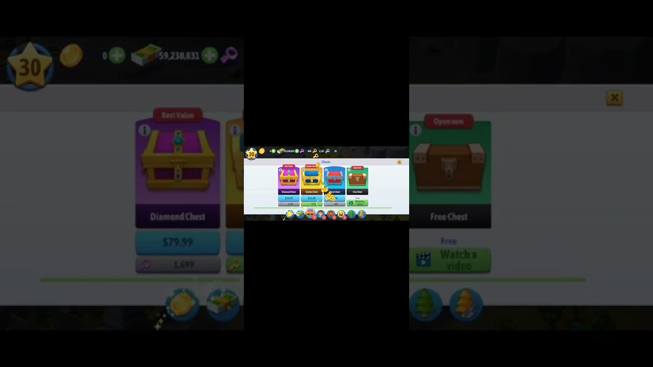 City Island 6 best building for gold keys at low level