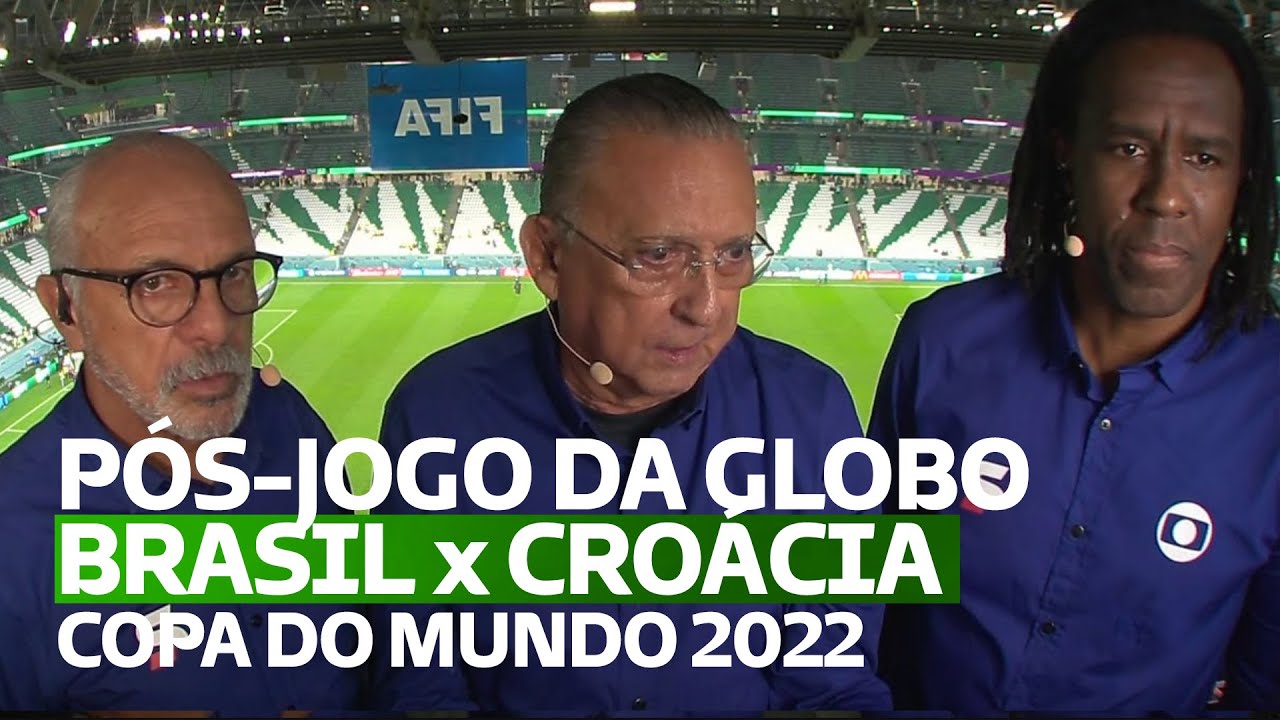 COPA DO MUNDO 2022 NA GLOBO - BRASIL x CROÁCIA