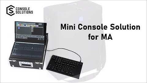 Mini Console Solution for GrandMA