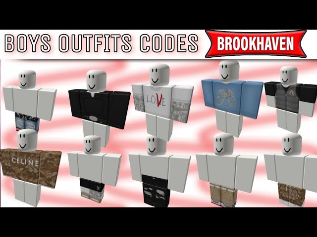 Boys Muscle Outfit Codes For Roblox Brookhaven Rp (2023) l