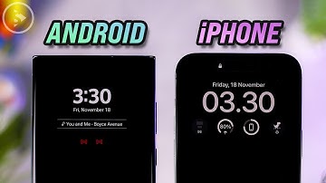Apple Gives Up, Android Was Right! Always on Display on iPhone iOS 16.2 vs One UI 5.0 (Android 13)