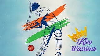 Cricket team logo design with Indian flag | King warriors logo | King Graphics screenshot 3