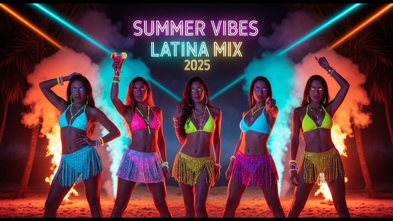 Summer Vibes 2025 ☀️ European Summer Party Latin Pop Reggaeton Dancehall Mix 🎉