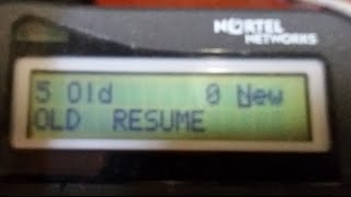 Accessing Nortel Caller ID Log