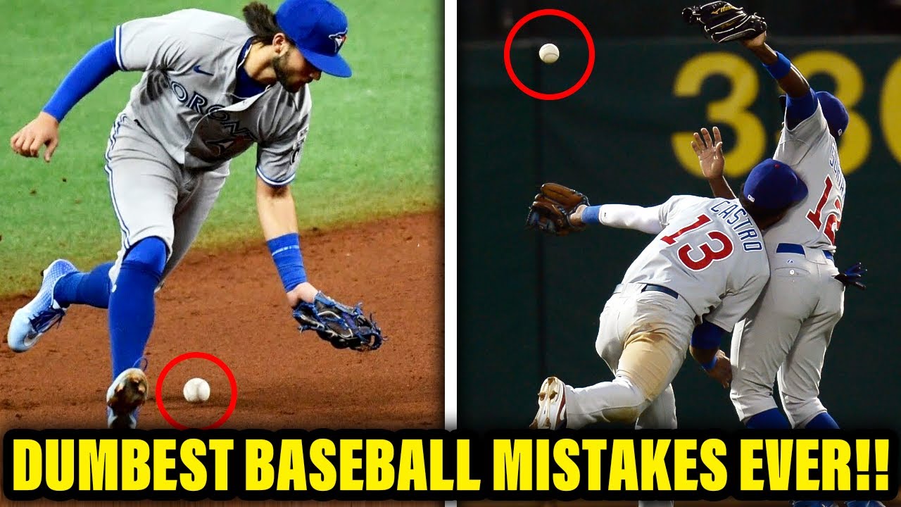 Top 5 Dumbest Baseball Mistakes Ever (Part 2) YouTube