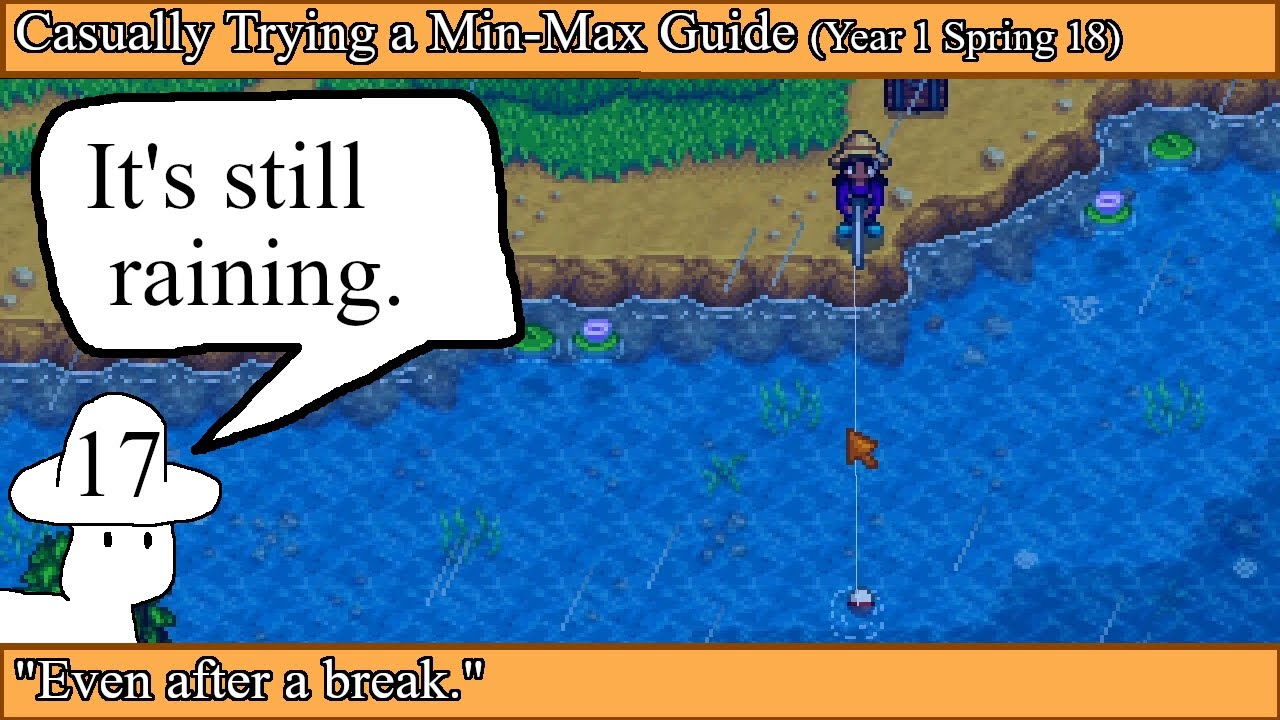 Casually Trying a Min-Max Guide (Year 1 Spring 18) - Stardew Valley ...