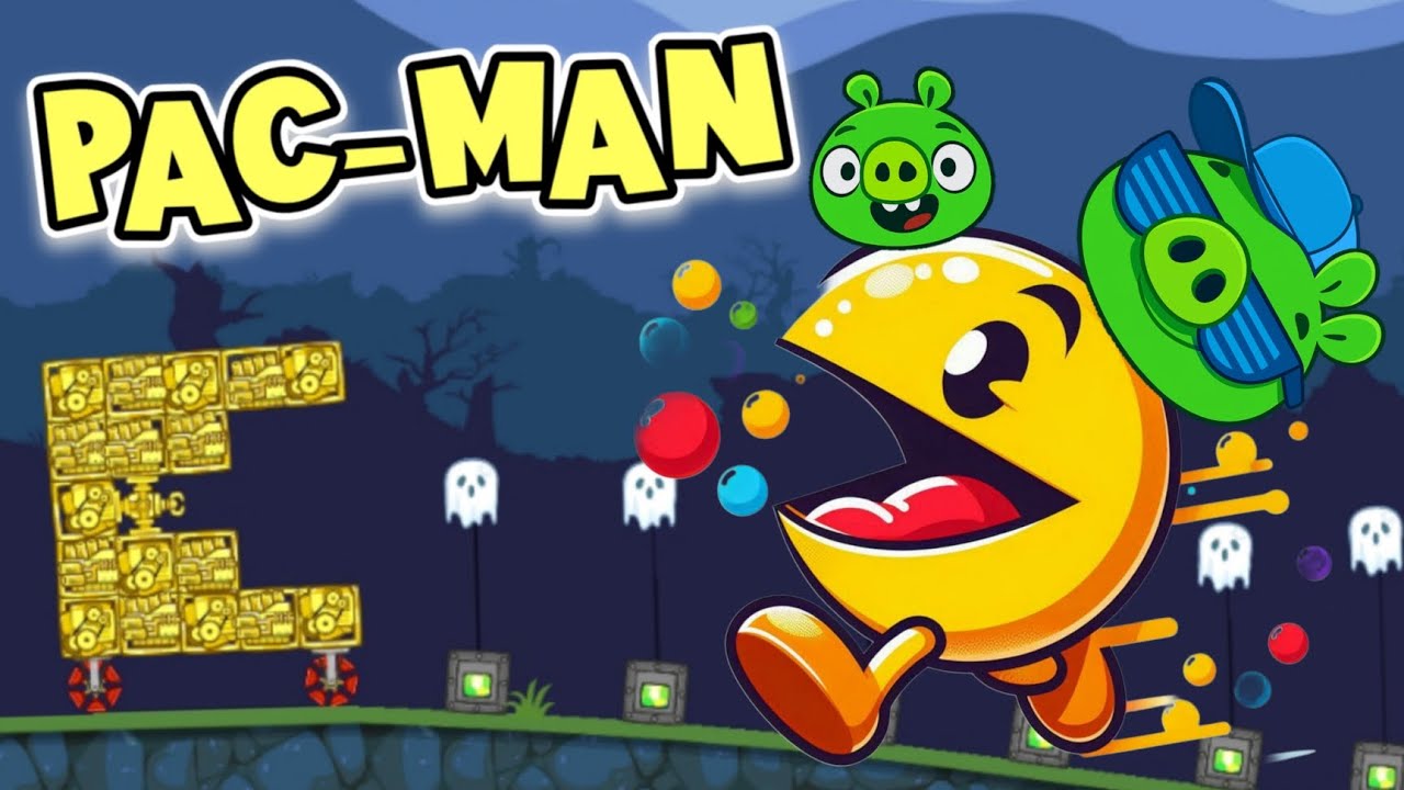 PAC-MAN - Bad Piggies Inventions - YouTube